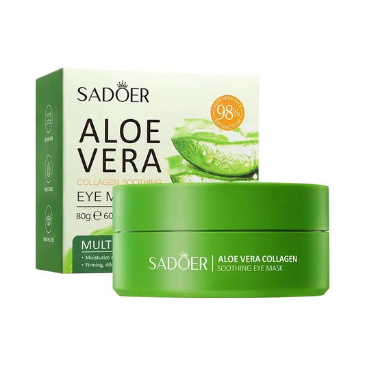 60pcs Aloe Vera Collagen (Anti-Wrinkles Eye Patches)